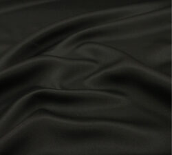 Coton gratté noir 240 g/m² en 2.60 m de large