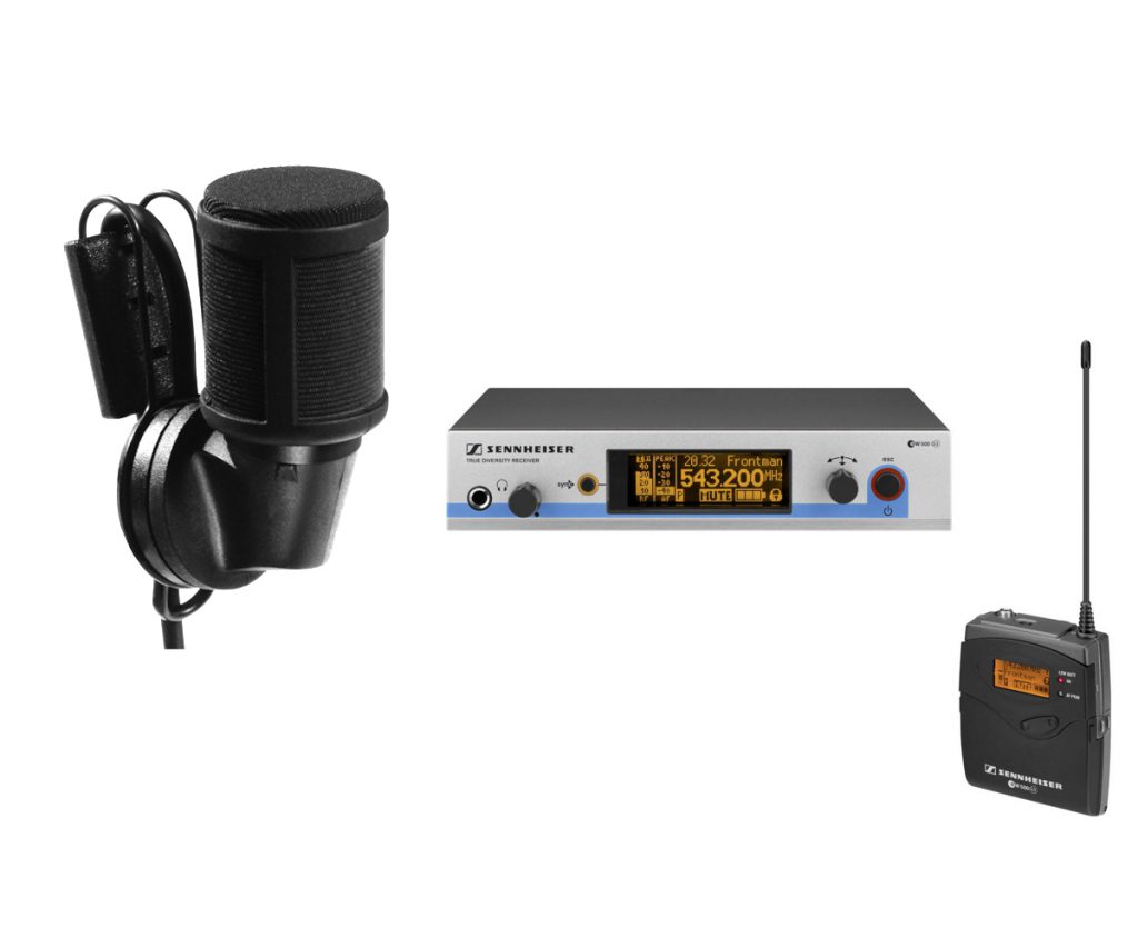 Micro-cravate HF Sennheiser D'occasion - Système Sans Fil - Bon état